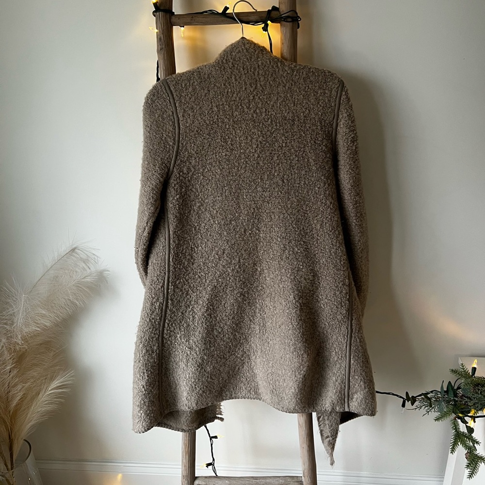 Vince wool wrap cardigan sweater S - Picture 5 of 5